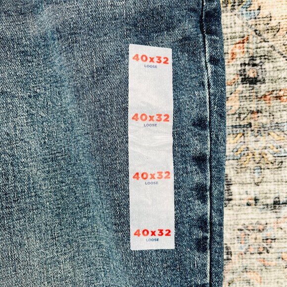 Old Navy Mens Jeans Size 40X32 Loose Fit Built In Flex New With Tags - Picture 5 of 9